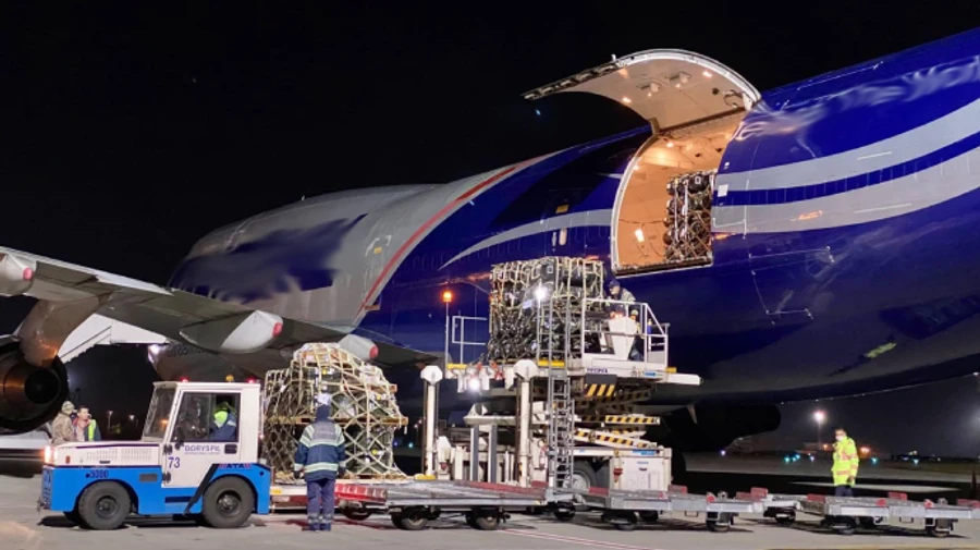 Третья партия военной помощи от США прибыла в Украину