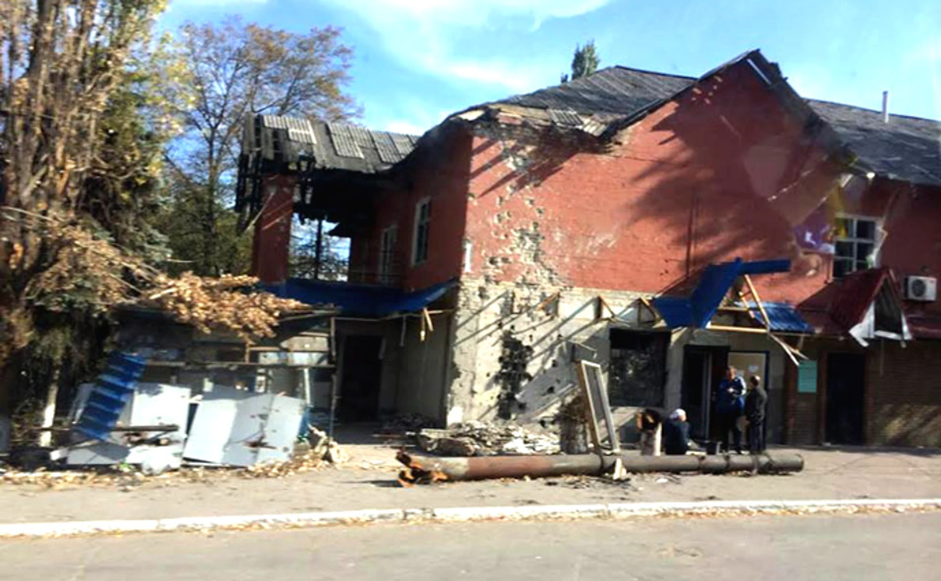 Майор Великохатній: На блокпостах у Вуглегірську стояло кількадесят бійців