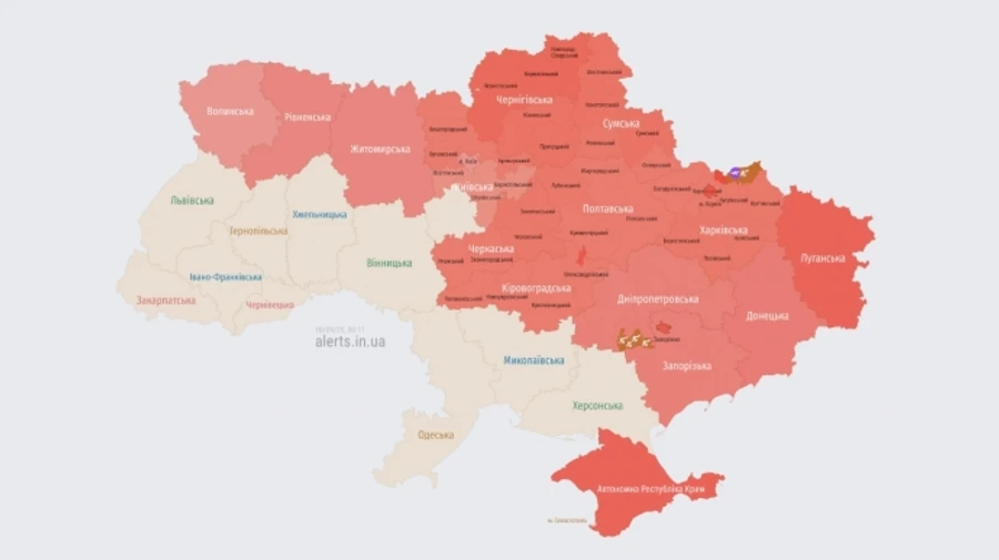 Россия атаковала Украину ударными БПЛА: В Киеве и ряде регионов объявляли тревогу