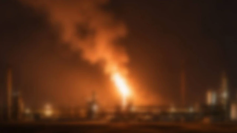 Ukrainian oil and gas extraction facilities attacked by Russia
