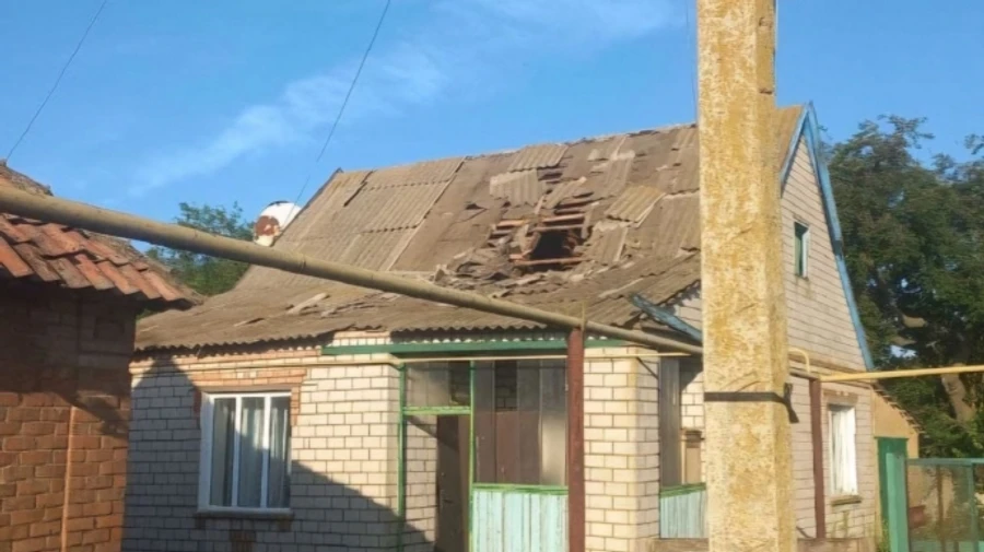 Russians attack Nikopol district with artillery and drones, causing damage