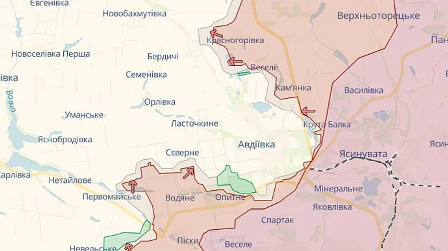 Ukraine's Armed Forces say Russian forces near Avdiivka dig tunnels and deploy remote-controlled vehicles