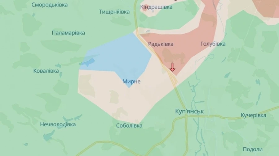 Ukraine's defence forces liberate Myrne near Kupiansk