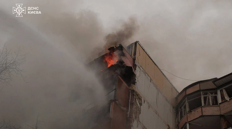 Russian strikes kill one in Kyiv and one in Bila Tserkva, interior minister says