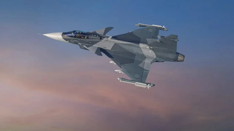 Україна підписала зі Швецією угоду про закупівлю 16 літаків Gripen E