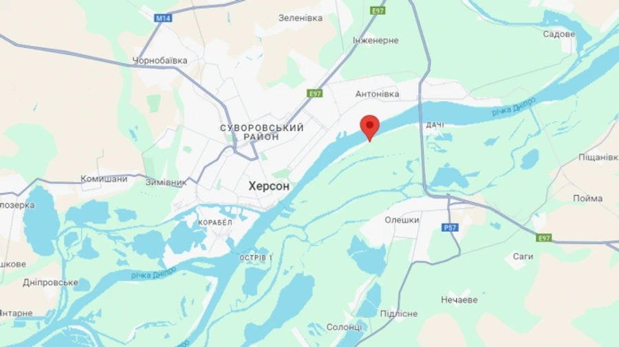 Армія РФ скинула вибухівку на Кіндійку в Херсонській області, постраждав чоловік