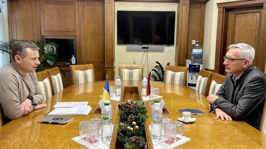 German ambassador discusses aid to Ukraine in 2024 with Ukraine's Minister of Finance