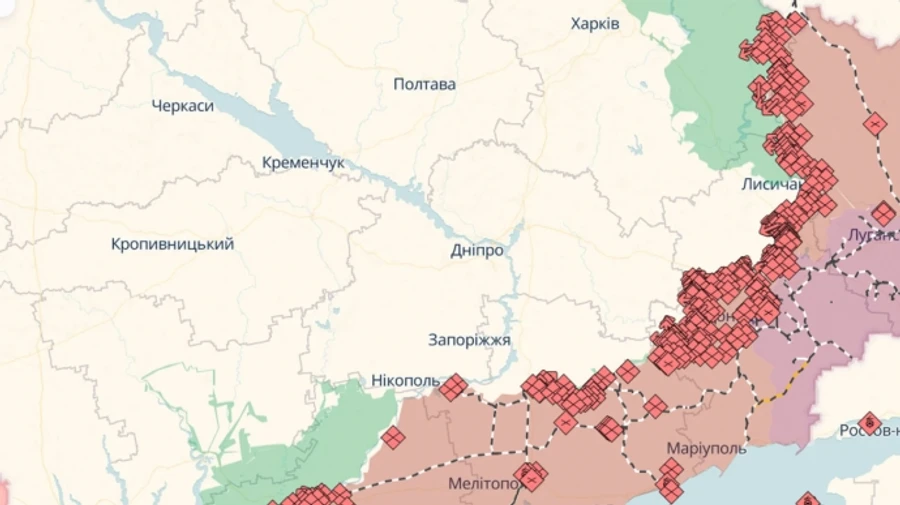 За березень росіяни окупували 133 кв км території України – DeepState