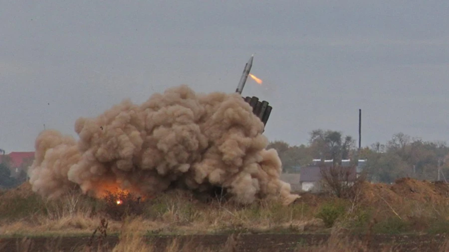 В Украине испытывают модернизированную систему залпового огня Вільха-М