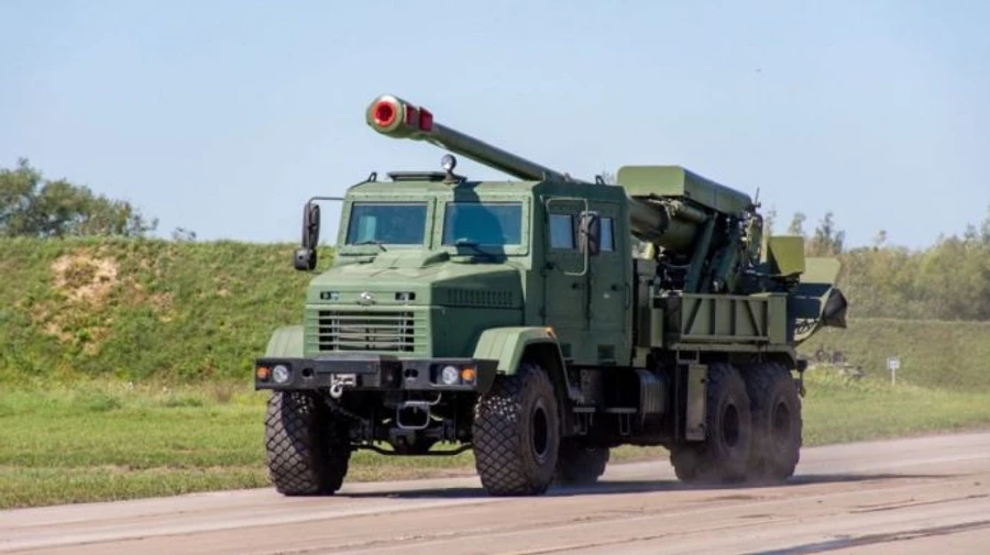 На Широком Лане испытывают САУ Богдана
