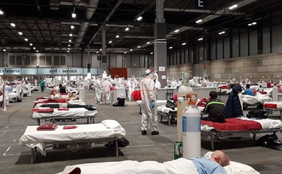 В ОП предупредили: динамика заражения COVID-19 в Украине похожа на динамику в Испании