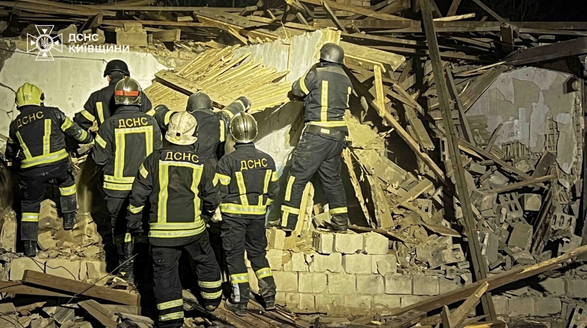 Масована атака на Київщину: у Білій Церкві 2 загиблих, в області є поранені