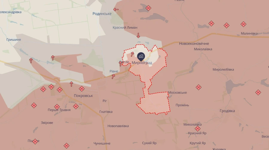 Росіяни стягують сили і техніку для штурму Мирнограда – УВ Схід