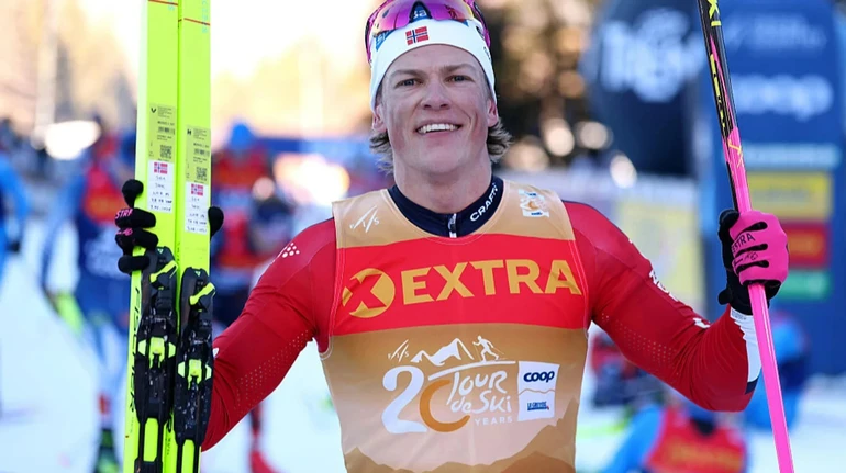 Легендарный норвежский лыжник Клебо завоевал свое шестое олимпийское золото