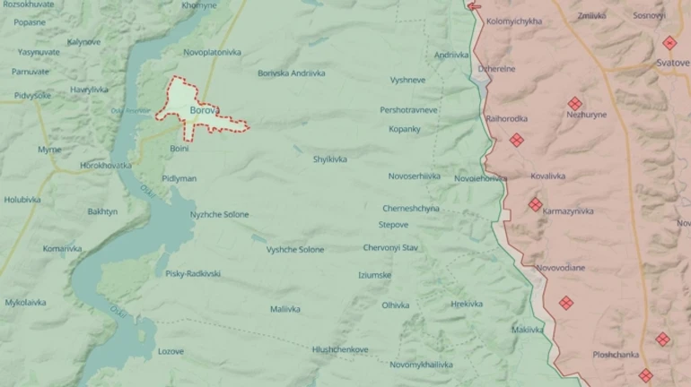 Ukrainian defenders foil Russian plans near Borova, Kharkiv Oblast, and inflict losses