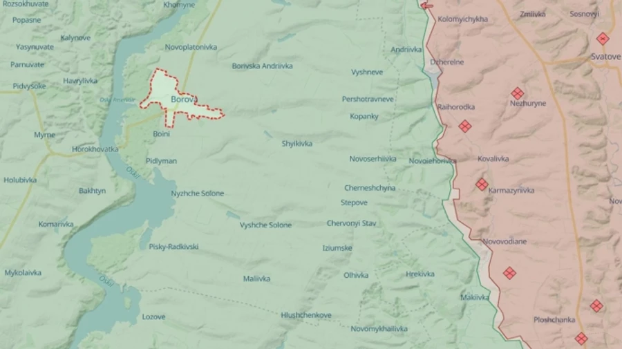 Ukrainian defenders foil Russian plans near Borova, Kharkiv Oblast, and inflict losses