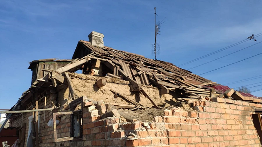 Russians attack Marhanets, injuring local resident