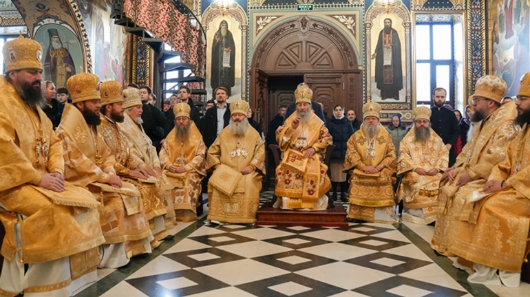 Moscow-linked church says Ukrainian Primate does not have permission to hold service in Kyiv monastery