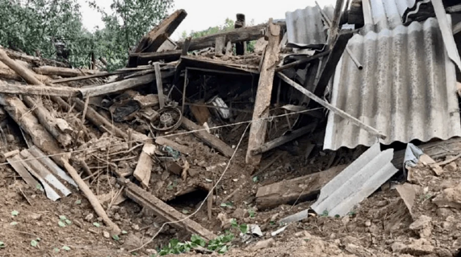 Russian forces attack Dnipropetrovsk Oblast overnight, injuring one civilian in Marhanets