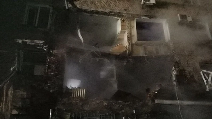 В Запорожье в доме произошел взрыв газа, есть жертва и потерпевшие