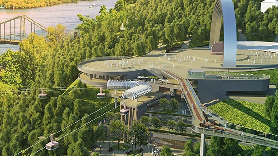 Київ шукає інвестора для канатної дороги через Дніпро