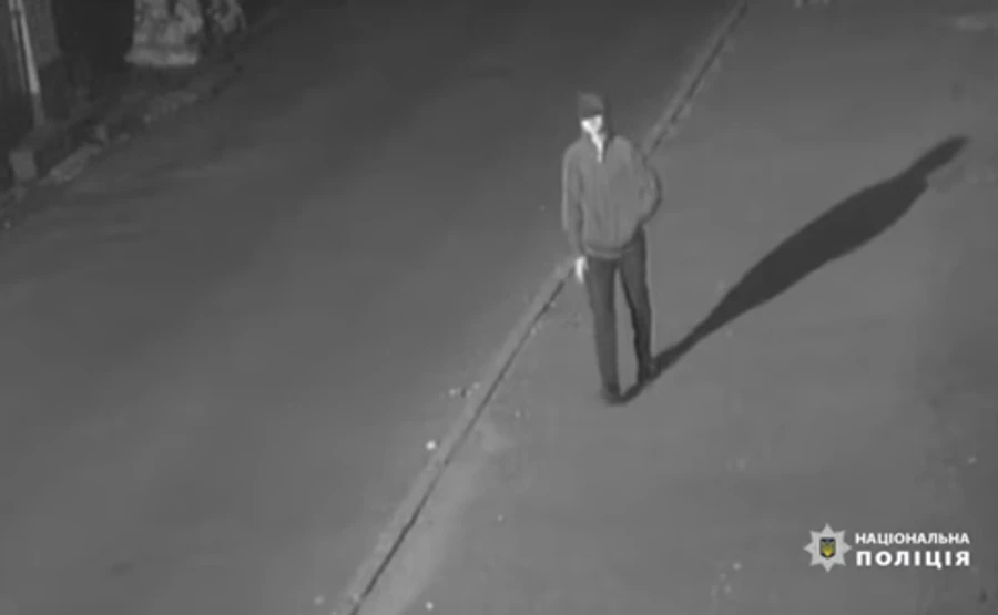 Полиция показала видео с подрывником тернопольского ректора