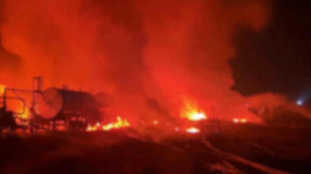 Russia attacks Ukrainian gas production facilities