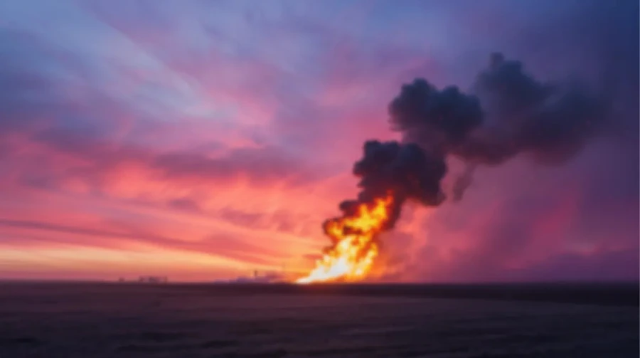 Russians attack several oil and gas facilities in Ukraine simultaneously