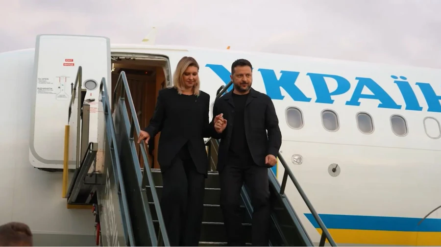 Зеленський з першою леді прибули до Норвегії на похорон короля Гаральда