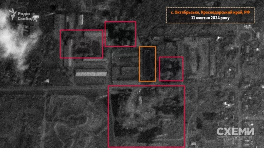 Media shows consequences of Ukrainian attack on Shahed UAV storage facilities in Russia's Krasnodar – video