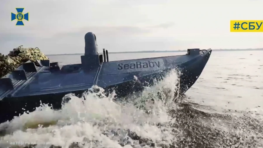 Ukrainians donate over US$5 million for Sea Baby maritime drones – video