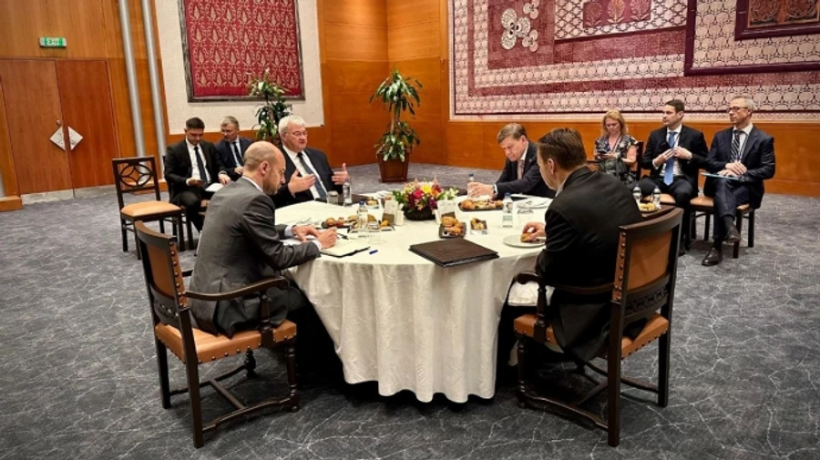 Ukraine's foreign minister meets with foreign ministers of Germany, Poland and France