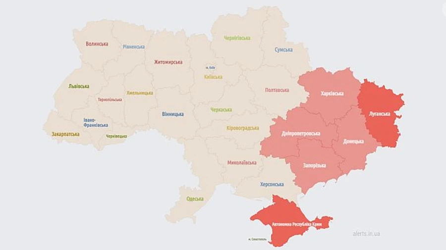 Russians attack Zaporizhzhia Oblast