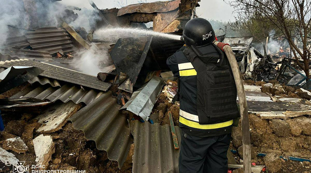 Russians kill woman and injure four in Dnipropetrovsk Oblast