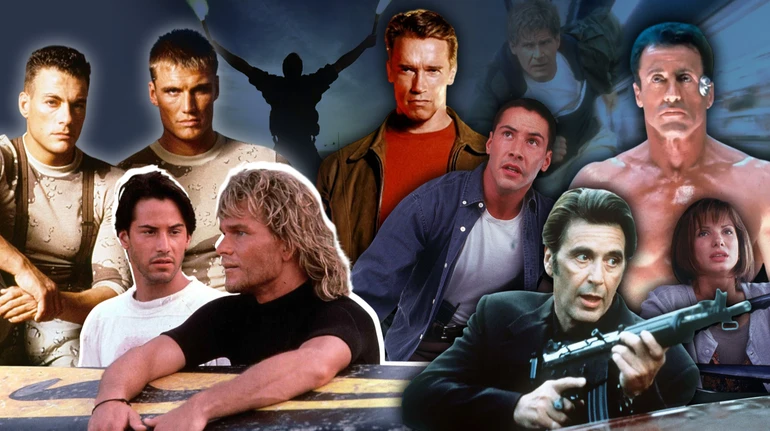 Сталлоне, Шварценеггер, Кіану Рівз і Аль Пачіно – такі різні бойовики 90-х