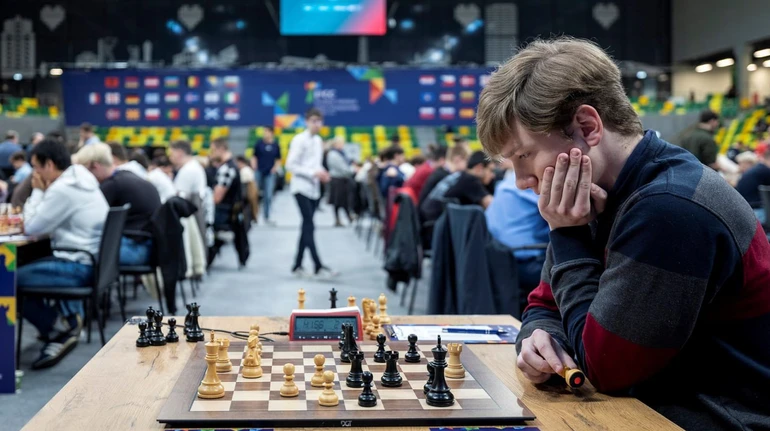 Украинец Дегтярев стал чемпионом Европы по шахматам