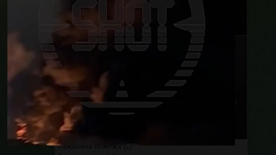 Из-за атаки беспилотников на предприятии российской Калуги возник пожар – губернатор