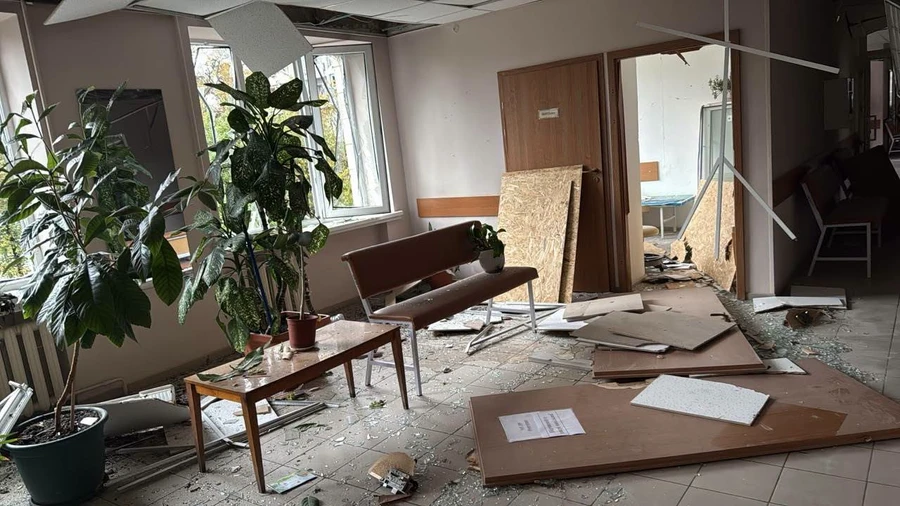 The premises totally damaged: diagnostic centre in Kyiv halts work due to Russian attack – photos