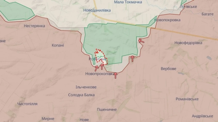 Armed Forces of Ukraine deny Russians' bragging about gaining control over Robotyne