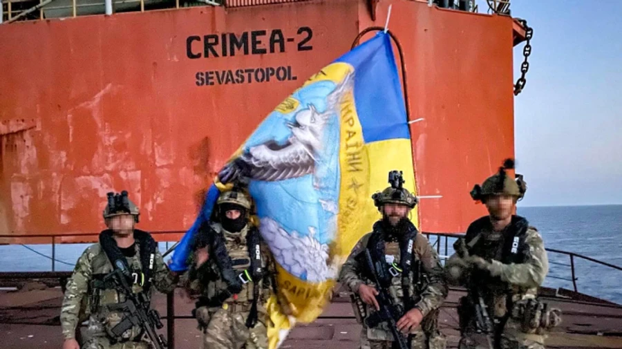 ГУР показало кадри спецоперації на вишках Бойка