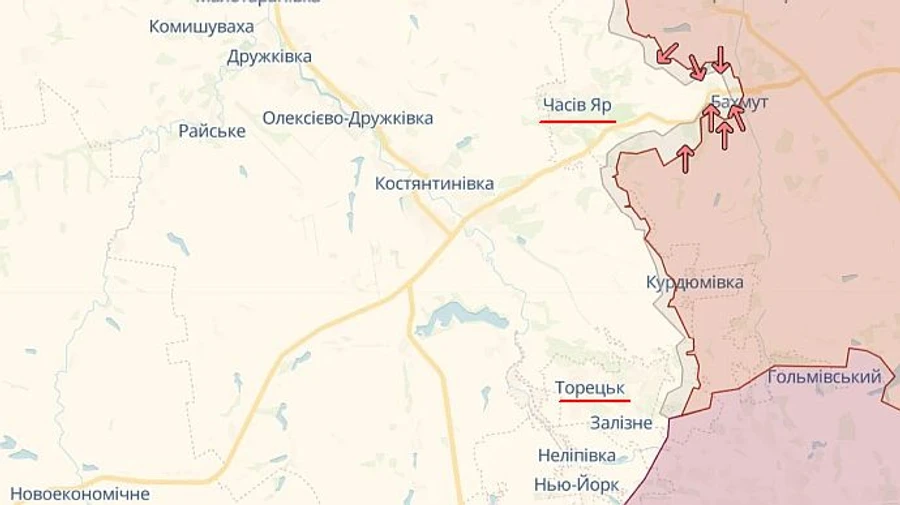 Россияне обстреляли Часов Яр и Торецк: двое погибших