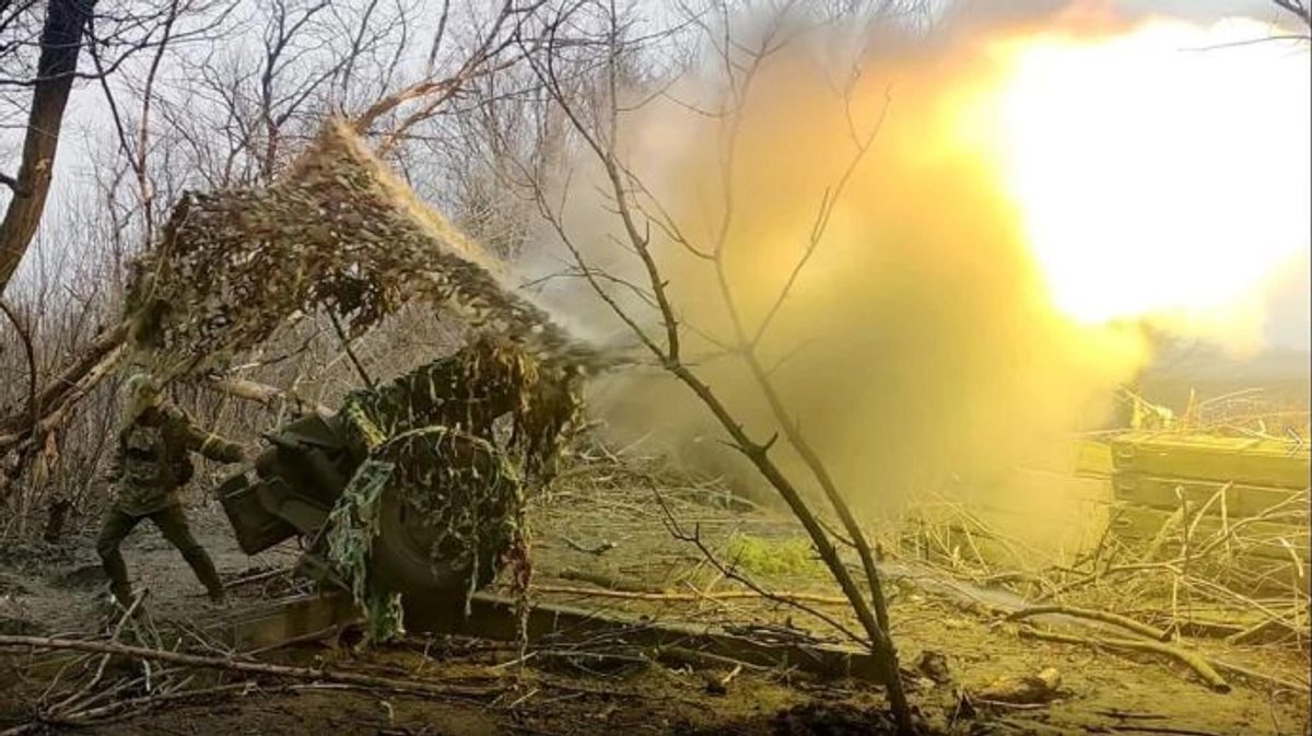 Russians carry out missile attack on Ukrainian positions in Kharkiv ...