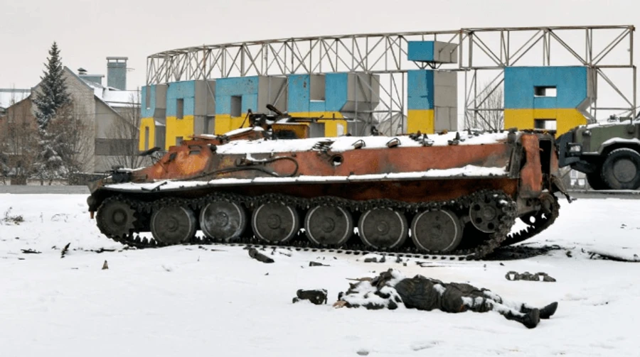 Russian rockets hit Kharkiv