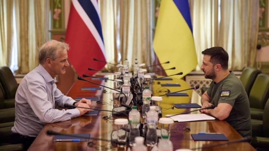 Зеленський прибув до Норвегії