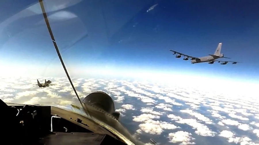 Три американских бомбардировщика вошли в воздушное пространство Украины