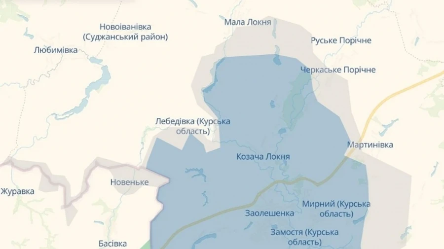 DeepState: Росіяни захопили два населені пункти на Курщині