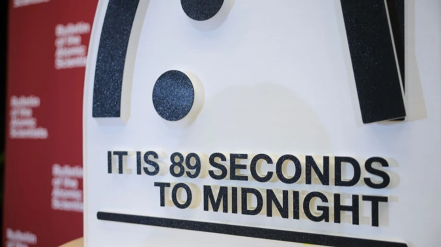 Doomsday Clock set closer to catastrophe, war in Ukraine cited as factor