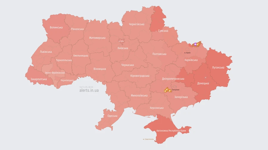 По всей Украине раздавалась тревога: МиГи запустили Кинжалы