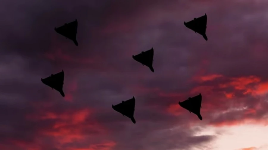 Россияне с вечера атакуют регионы Украины ударными беспилотниками