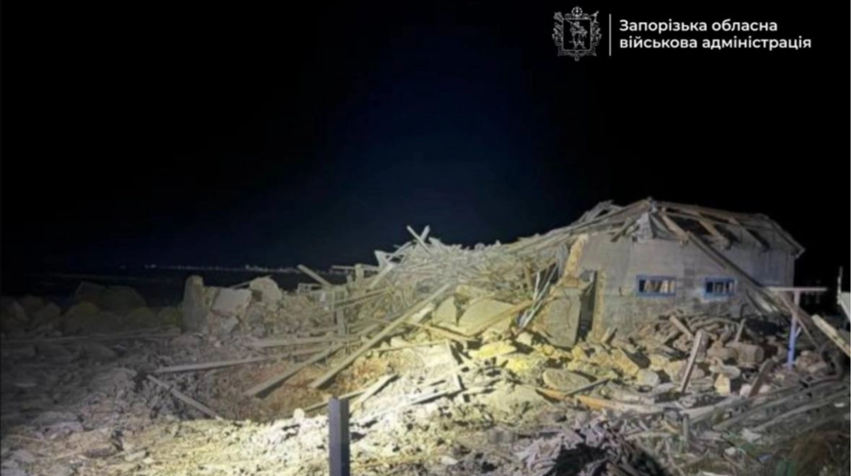 Russian forces attack Zaporizhzhia district with guided aerial bombs, injuring four